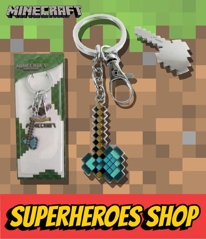 Minecraft Diamond Sword Necklace მაინკრაფტის ბრილიანტის ხმლის ყელსაბამი
